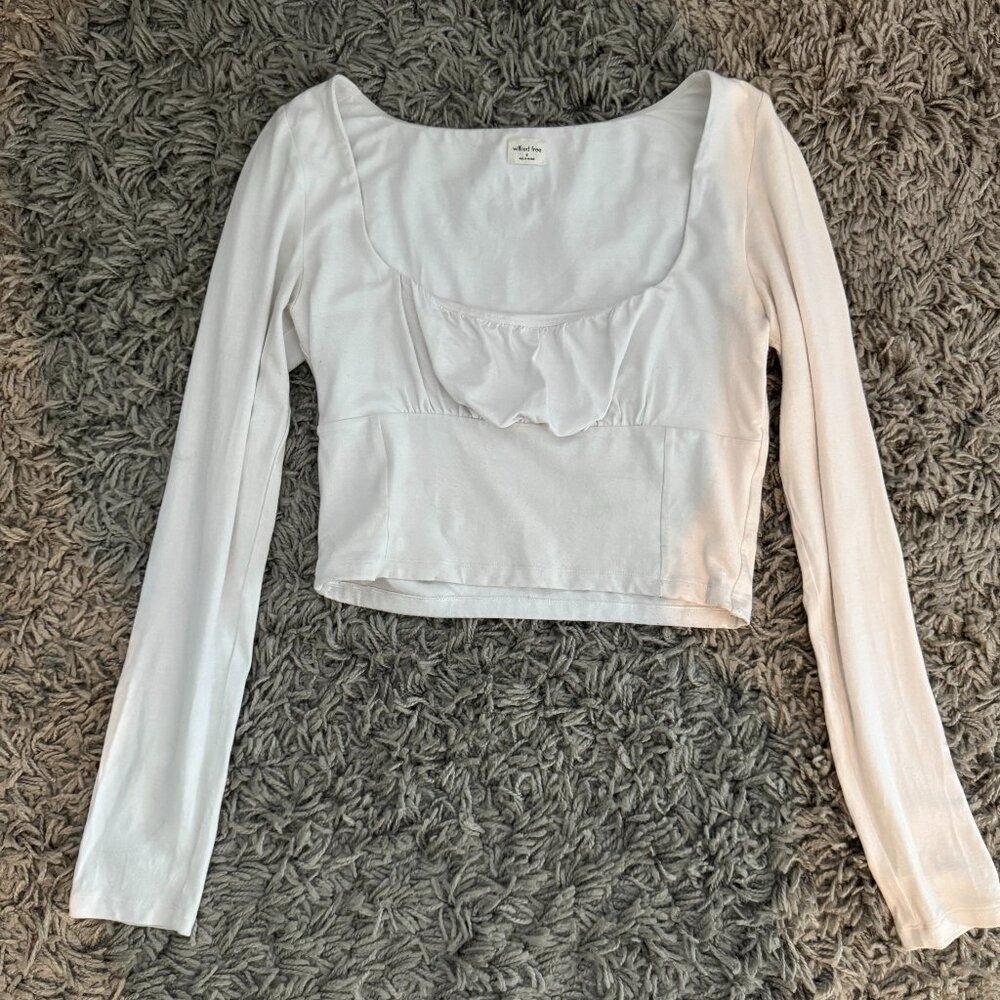 Aritzia | Wilfred White top - Picture 2 of 5